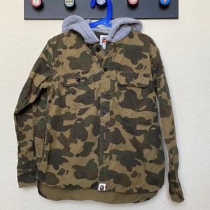 Bape kids camo shirt